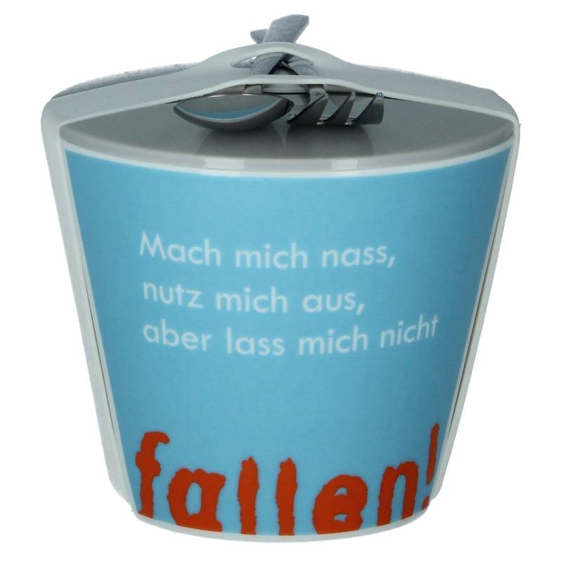 Rannenberg & Friends Snack to Go Becher Mach mich nass von RANNENBERG & FRIENDS