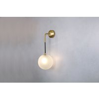 Desgin Wandbeleuchtung - Messing Globe Wandleuchte Eitelkeit Leuchte, Wandleuchte, Kleine von RanorLightingDesign