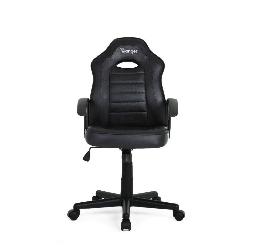 Ranqer Gaming-Stuhl Junior Warrior, PU Leder Gaming Stuhl für Kinder - Schwarz Ranqer Gaming-Stuhl Junior Warrior, PU Leder Gaming Stuhl für Kinder - Schwarz von Ranqer