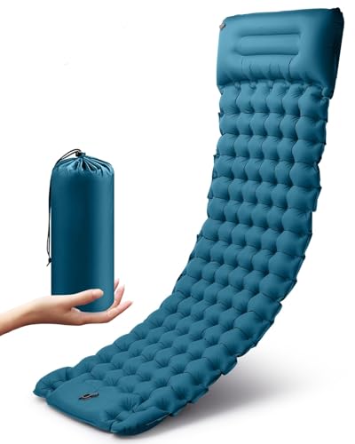 Rantizon Selbstaufblasende Campingmatte, 2024 Verbesserte Version Tragbare Ultraleichte Schlafmatte Camping Matte Aufblasbare wasserdichte Campingmatratze mit Kissen Isomatte für Outdoor Rantizon Selbstaufblasende Campingmatte, 2024 Verbesserte Version Tragbare Ultraleichte Schlafmatte Camping Matte Aufblasbare wasserdichte Campingmatratze mit Kissen Isomatte für Outdoor von Rantizon