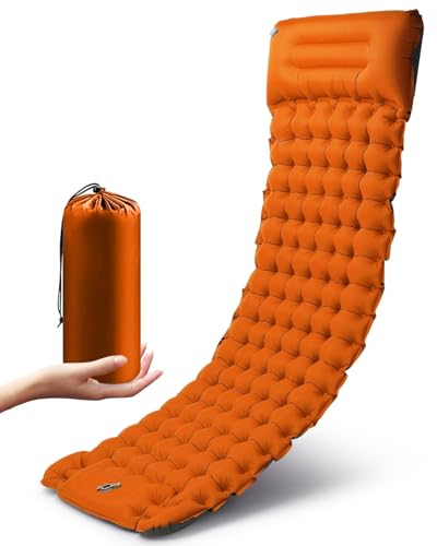 Zumhigh Selbstaufblasende Campingmatte, 2025 Verbesserte Version Tragbare Ultraleichte Schlafmatte Camping Matte Aufblasbare wasserdichte Campingmatratze mit Kissen Isomatte für Outdoor Rucksackreisen Zumhigh Selbstaufblasende Campingmatte, 2025 Verbesserte Version Tragbare Ultraleichte Schlafmatte Camping Matte Aufblasbare wasserdichte Campingmatratze mit Kissen Isomatte für Outdoor Rucksackreisen von Rantizon
