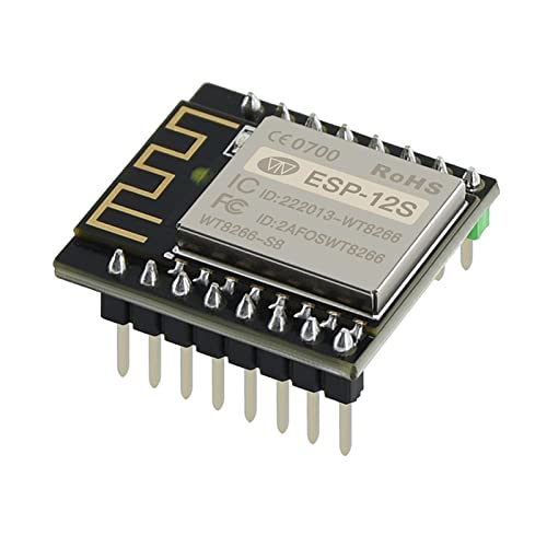 TOUFA 3D-Druck-WLAN-Router,1 Stück MKS Robin WIFI V1.0 APP Fernbedienung 3D-Druck Wireless Router ESP8266 WIFI-Modul für MKS Robin Motherboard Hohe Stabilität, Black von TOUFA