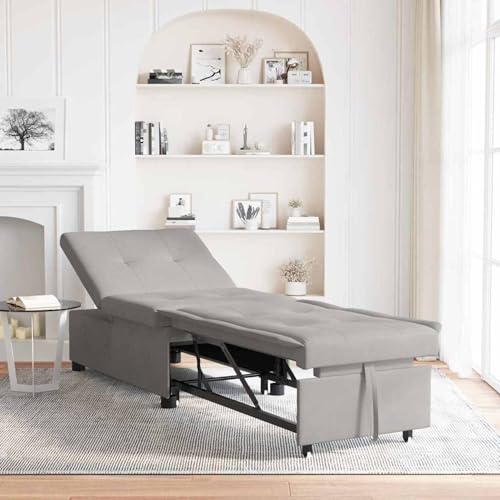 Rantry 3-in-1 Schlafsofa in Hellgrau Schlafcouch Model42008608 von Rantry