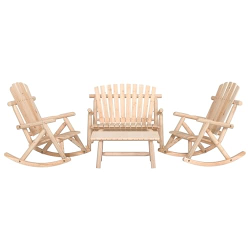 Rantry 4-TLG. Garten-Lounge-Set Massivholz Fichte Gartenliege Model3185525 Rantry 4-TLG. Garten-Lounge-Set Massivholz Fichte Gartenliege Model3185525 von Rantry