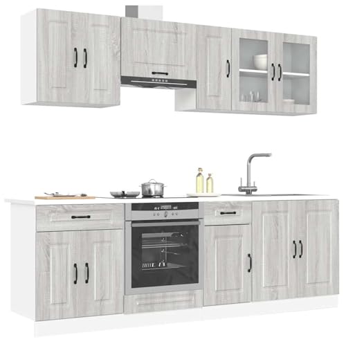 Rantry 8-TLG. Küchenschrank-Set Kalmar Grau Sonoma Holzwerkstoff Küchenschränke Model3314827 Rantry 8-TLG. Küchenschrank-Set Kalmar Grau Sonoma Holzwerkstoff Küchenschränke Model3314827 von Rantry