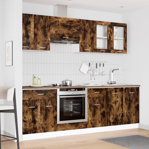 Rantry 8-teiliges Küchenschrank-Set aus geräucherter Eiche Küchenschränke Model3388348 Rantry 8-teiliges Küchenschrank-Set aus geräucherter Eiche Küchenschränke Model3388348 von Rantry