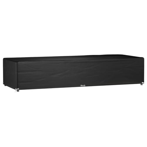 Rantry Abdeckung für Sonnenliege 12 ?sen 205x75x40 cm Polyethylen Stuhlhussen Model319342 von Rantry