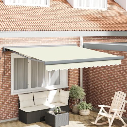 Rantry Automatische Einziehbare Markise Creme 300x250 cm Standmarkise Model3329918 Rantry Automatische Einziehbare Markise Creme 300x250 cm Standmarkise Model3329918 von Rantry