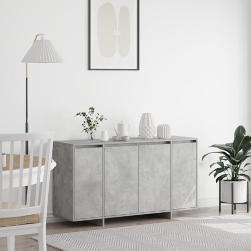 Rantry Beton Grau Sideboard Beton grau Holzwerkstoff 135 x 41 x 75 cm Schrank Wohnzimmer Model3333889 Rantry Beton Grau Sideboard Beton grau Holzwerkstoff 135 x 41 x 75 cm Schrank Wohnzimmer Model3333889 von Rantry