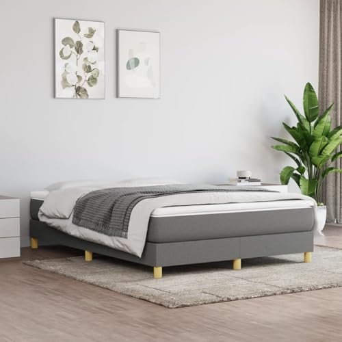 Rantry Bettgestell ohne Matratze Dunkelgrau 140x190 cm Stoff Bed Frame Model3120607 Rantry Bettgestell ohne Matratze Dunkelgrau 140x190 cm Stoff Bed Frame Model3120607 von Rantry