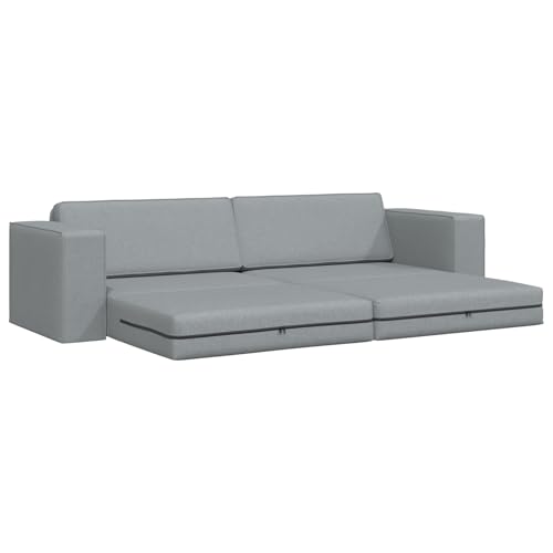 Rantry Boden Schlafsofa 2-in-1 Hellgrau 245x150x60.5 cm Stoff Schlafsofa Model4106715 Rantry Boden Schlafsofa 2-in-1 Hellgrau 245x150x60.5 cm Stoff Schlafsofa Model4106715 von Rantry