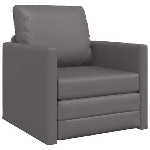 Rantry Boden Sofa Bett 2-in-1 Grau 74x77x81 cm Kunstleder Schlafsofa Model4106632 Rantry Boden Sofa Bett 2-in-1 Grau 74x77x81 cm Kunstleder Schlafsofa Model4106632 von Rantry