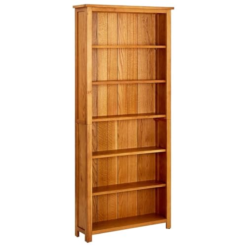 Rantry Bücherregal 6 F?Cher 80x22,5x180 cm Massivholz Eiche Bücherschrank Model244470 Rantry Bücherregal 6 F?Cher 80x22,5x180 cm Massivholz Eiche Bücherschrank Model244470 von Rantry