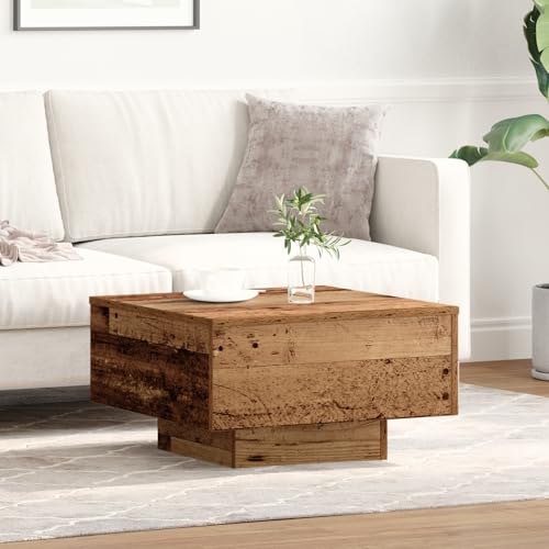 Rantry Couchtisch, Alter Holz, 55x55x31 cm, Hergestelltes Holz Beistelltisch Model862991 Rantry Couchtisch, Alter Holz, 55x55x31 cm, Hergestelltes Holz Beistelltisch Model862991 von Rantry