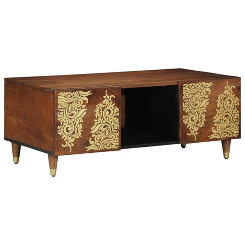 Rantry Couchtisch 100x54x40 cm Massivholz Mango Beistelltisch Couch Model4018748 Rantry Couchtisch 100x54x40 cm Massivholz Mango Beistelltisch Couch Model4018748 von Rantry