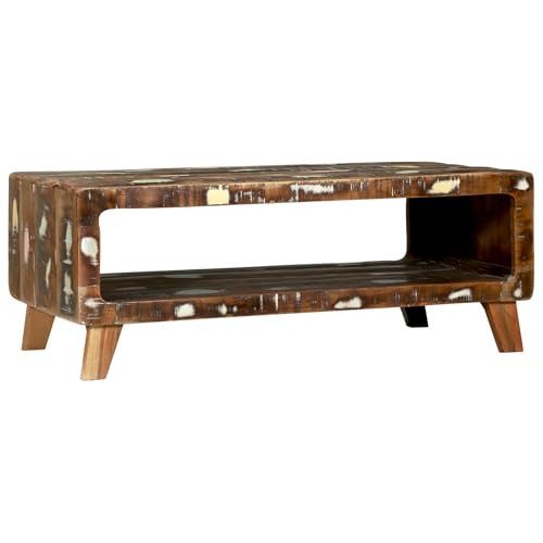 Rantry Couchtisch 90x50x35 cm Massivholz Altholz Beistelltisch Model4104530 Rantry Couchtisch 90x50x35 cm Massivholz Altholz Beistelltisch Model4104530 von Rantry