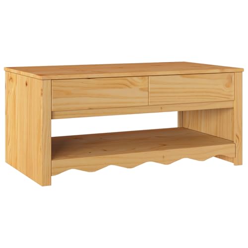 Rantry Couchtisch 99x55x45 cm Massivholz Kiefer Beistelltisch Couch Model42003044 Rantry Couchtisch 99x55x45 cm Massivholz Kiefer Beistelltisch Couch Model42003044 von Rantry