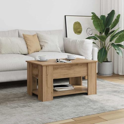 Rantry Couchtisch Artisan-Eiche 79x49x41 cm Holzwerkstoff Beistelltisch Model856929 Rantry Couchtisch Artisan-Eiche 79x49x41 cm Holzwerkstoff Beistelltisch Model856929 von Rantry