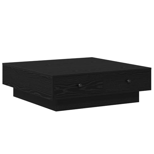 Rantry Couchtisch Schwarz Eiche Holzwerkstoff 90 x 90 x 28 cm Couchtisch Beistelltisch Model868804 Rantry Couchtisch Schwarz Eiche Holzwerkstoff 90 x 90 x 28 cm Couchtisch Beistelltisch Model868804 von Rantry