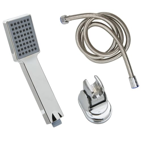 Rantry Duschkopf mit 1,5 m Schlauch Verchromt Duschkopf Model146490 Rantry Duschkopf mit 1,5 m Schlauch Verchromt Duschkopf Model146490 von Rantry