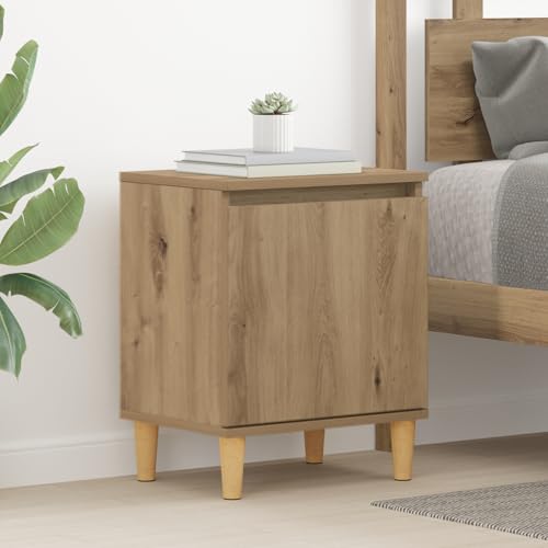 Rantry Eichenholz Nachttisch Eichenholz MDF 40 x 30 x 50 cm Nachttisch Nightstand Model875105 Rantry Eichenholz Nachttisch Eichenholz MDF 40 x 30 x 50 cm Nachttisch Nightstand Model875105 von Rantry