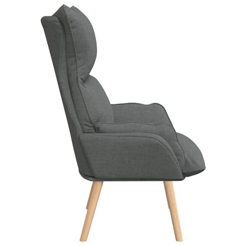 Rantry Entspannungssessel Dunkelgraues Gewebe Loungesessel Model42001866 von Rantry