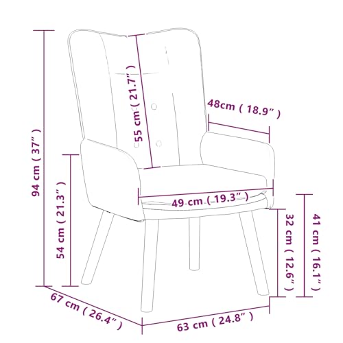 Rantry Entspannungssessel Hellgrau Stoff Loungesessel Model42001824 von Rantry