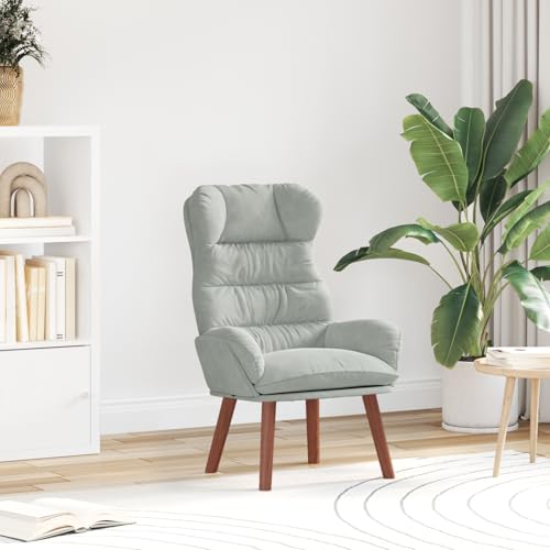 Rantry Entspannungsstuhl Hellgrau Velvet Loungesessel Model42001887 Rantry Entspannungsstuhl Hellgrau Velvet Loungesessel Model42001887 von Rantry