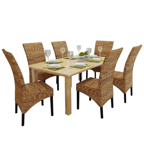 Rantry Esszimmerstühle 6 STK. Abaca und Mango Massivholz Esszimmerstuhl Model274201 Rantry Esszimmerstühle 6 STK. Abaca und Mango Massivholz Esszimmerstuhl Model274201 von Rantry