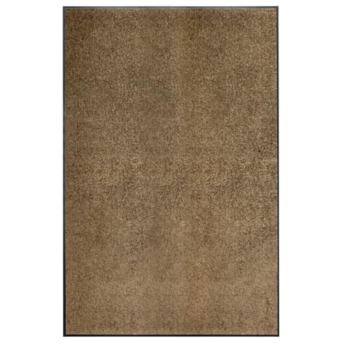 Rantry Fu?Matte Waschbar Braun 120x180 cm Eingangstürmatte Model323438 von Rantry