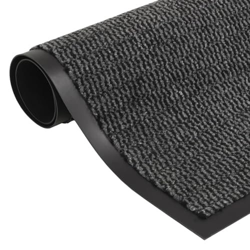 Rantry Fu?Matte getuftet 60x150 cm Anthrazit Eingangstürmatte Model326950 von Rantry