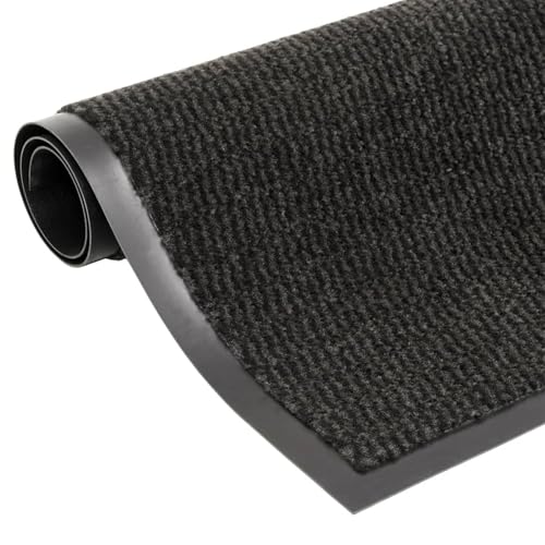 Rantry Fu?Matte getuftet 60x180 cm Schwarz Eingangstürmatte Model326953 von Rantry