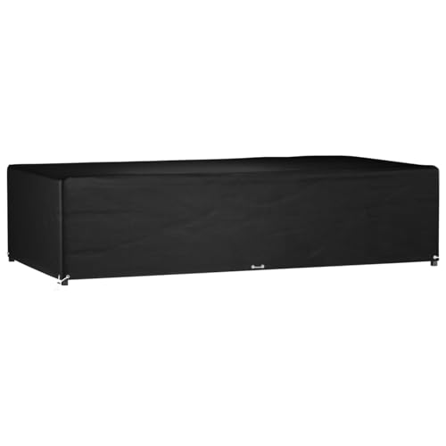 Rantry Gartenmöbel-Abdeckung 12 Ösen 315x160x75 cm Rechteckig Gartenmöbelabdeckungen Model319309 von Rantry