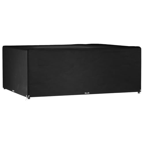 Rantry Gartenmöbel-Abdeckung 16 Ösen 300x250x90 cm Rechteckig Gartenmöbelabdeckungen Model319306 von Rantry