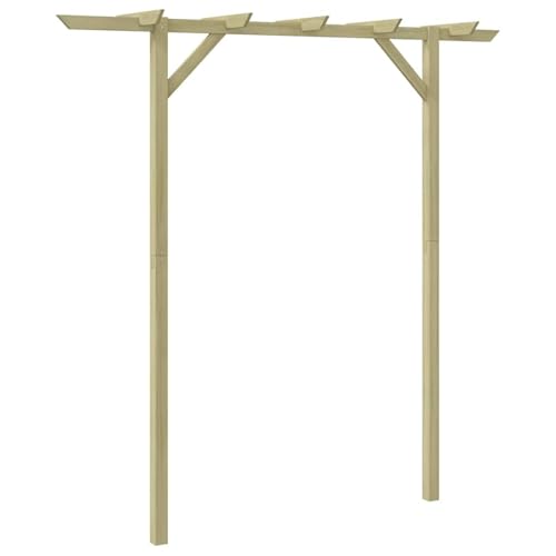 Rantry Gartenpergola 205x40x203 cm Holz Pavillon Rasen und Gartenarbeit Model41663 von Rantry
