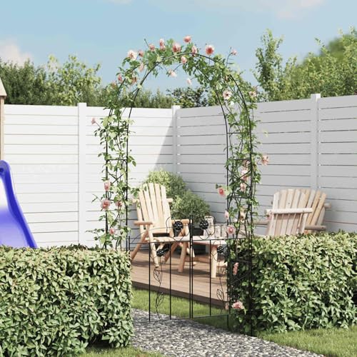 Rantry Gartentor Rosenbogen Rankgitter Rosensäule Spalier Pergola Gartentor Rasen und Gartenarbeit Model40784 von Rantry