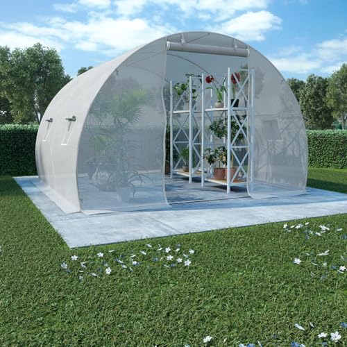 Rantry Gewächshaus 9m² 300x300x200 cm Gewächshaus Rasen und Gartenarbeit Model45749 von Rantry