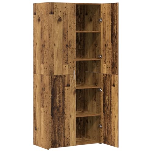 Rantry Highboard Altholz 40x42.5x185 cm Spanplatte Schrank Model3365594 von Rantry