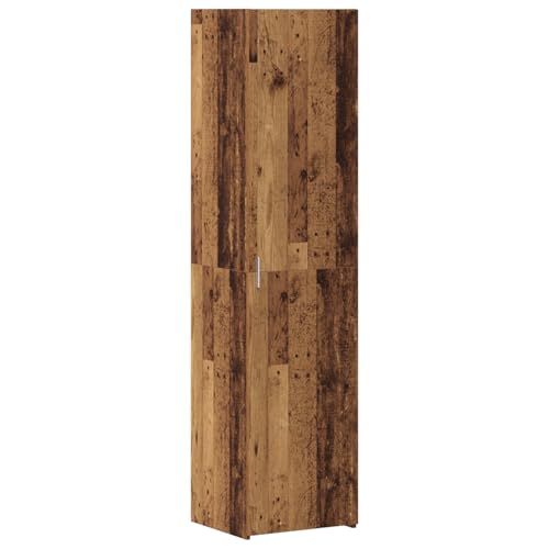 Rantry Highboard Altholz 45x42.5x185 cm MDF Schrank Model3365582 von Rantry