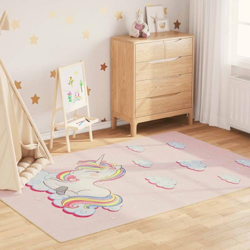 Rantry Kinderteppich Rosa 160x230 cm Einhorn Waschbar rutschfest Carpet Model136622 Rantry Kinderteppich Rosa 160x230 cm Einhorn Waschbar rutschfest Carpet Model136622 von Rantry