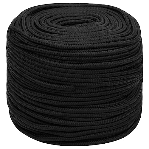 Rantry Komplett Schwarz 8 mm 100 m Polypropylenseil Bootsseil Seile Arbeitsseil Mehrzweckseil für Outdoor-Aktivitäten Marine-Seil Mehrzweckseil Mehrzweckseil Rantry Komplett Schwarz 8 mm 100 m Polypropylenseil Bootsseil Seile Arbeitsseil Mehrzweckseil für Outdoor-Aktivitäten Marine-Seil Mehrzweckseil Mehrzweckseil von Rantry