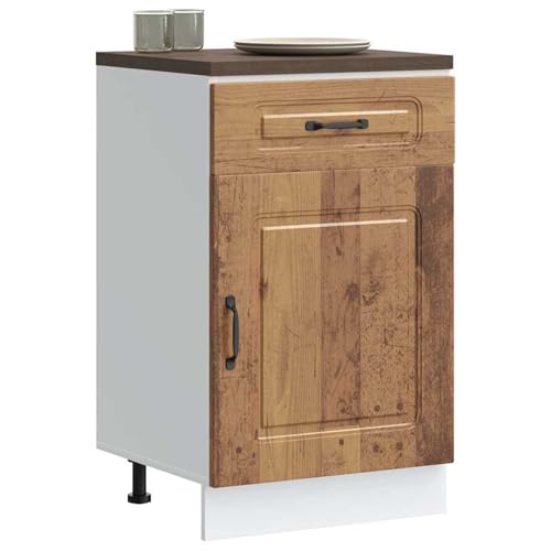 Rantry Küchenunterschrank Kalmar Altholz-Optik Holzwerkstoff Schrank Model853485 Rantry Küchenunterschrank Kalmar Altholz-Optik Holzwerkstoff Schrank Model853485 von Rantry