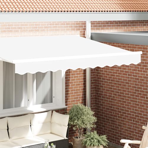 Rantry Markisenverkleidung für 3 m Rahmen Weiß 2.8x0.2 m Standmarkise Model42000765 von Rantry