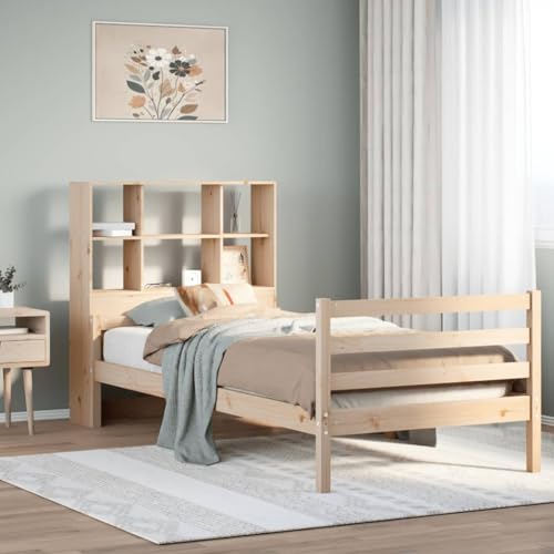 Rantry Massivholzbett mit Regal ohne Matratze 90x200 cm Kiefer Gästebett Model3322231 Rantry Massivholzbett mit Regal ohne Matratze 90x200 cm Kiefer Gästebett Model3322231 von Rantry