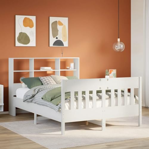 Rantry Massivholzbett ohne Matratze Weiß 120x190 cm Kiefernholz Gästebett Model3323240 Rantry Massivholzbett ohne Matratze Weiß 120x190 cm Kiefernholz Gästebett Model3323240 von Rantry