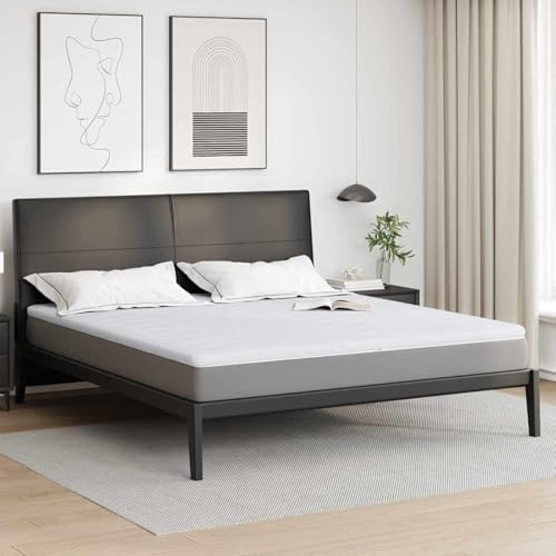 Rantry Matratzenpads Weiß 200 x 200 cm Nicht klebendes Polyester Matratzenauflage Model4106411 von Rantry