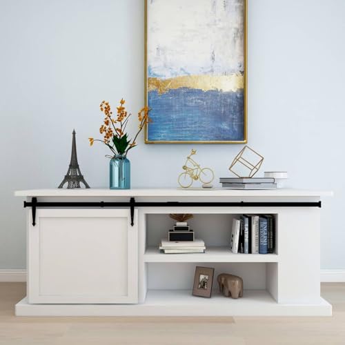 Rantry Mini Schiebetürbeschlag Set für Schranktüren Carbonstahl 200 cm Schranktüren Model148022 Rantry Mini Schiebetürbeschlag Set für Schranktüren Carbonstahl 200 cm Schranktüren Model148022 von Rantry