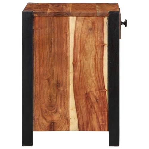 Rantry Nachtkonsole 40x35x50 cm Massivholz Akazie Nightstand Model4019634 von Rantry