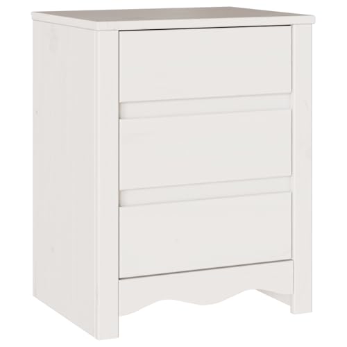 Rantry Nachttisch DRAMMEN Weiß 45x35x56 cm Massivholz Kiefer Nightstand Model42003049 Rantry Nachttisch DRAMMEN Weiß 45x35x56 cm Massivholz Kiefer Nightstand Model42003049 von Rantry