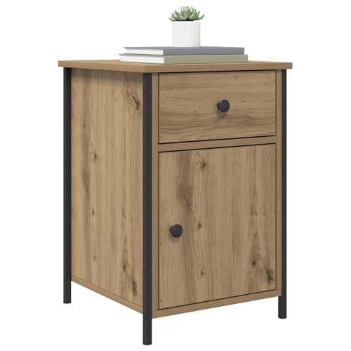 Rantry Nachttisch Eichenholz 40x42x60 cm Holzwerkstoff Nightstand Model875782 Rantry Nachttisch Eichenholz 40x42x60 cm Holzwerkstoff Nightstand Model875782 von Rantry